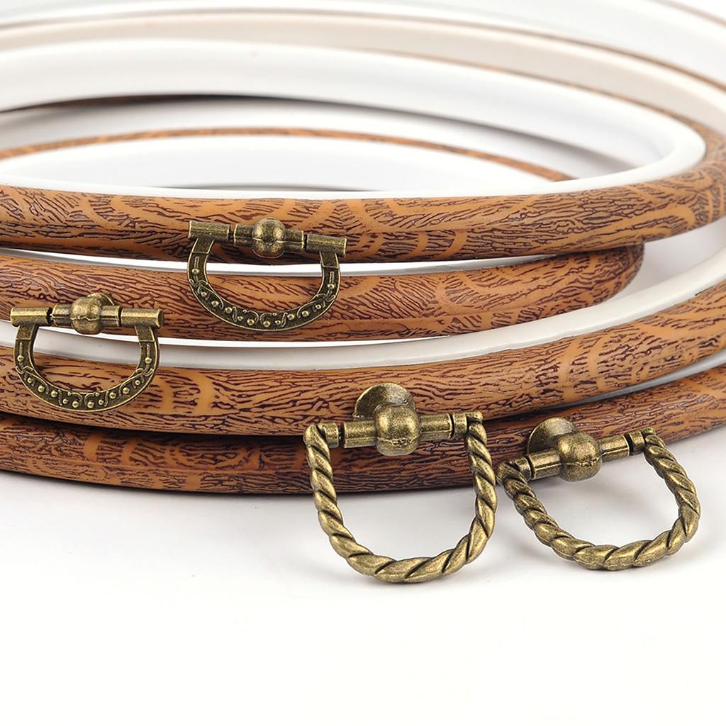 Рама для вышивания Регулируемые пяльцы для вышивания Пяльцы для вышивания крестом Простые в использовании для рукоделия Проект вышивки