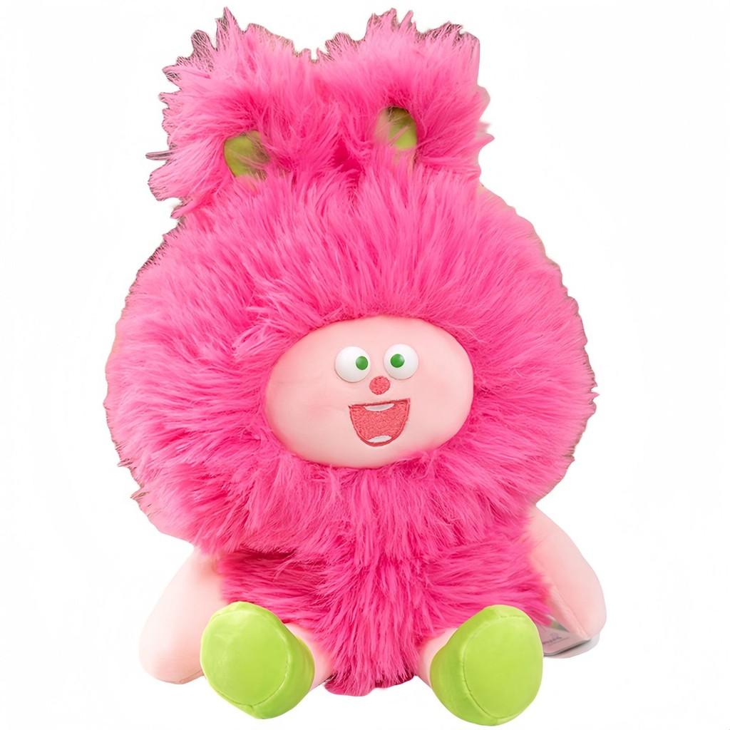 Adorable Longhaired Plush Monster Doll Creative Stuffed Toy For Girls Birthday Gift