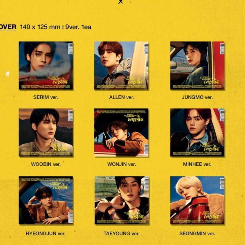 Cravity Evershine 7th Mini Album Digipack Ver.