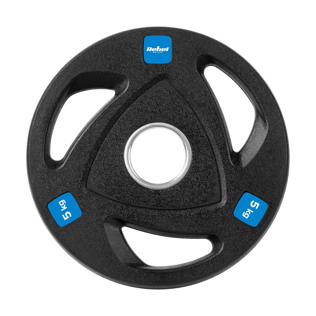 Cast Iron Olympic Weight Set 4X5Kg 20Kg 51Mm Rebel Plates