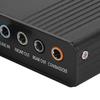 5.1 Channel External Sound Card Plug and Play Optical Audio Sound Card  Computer Audio