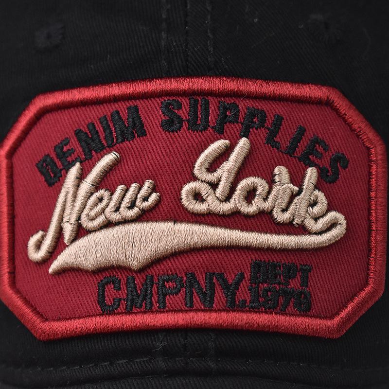New York Embroidered Baseball Cap Cap Visor