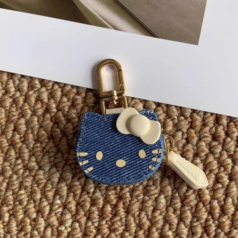 HelloKitty Keychain Manga Custom Leather Bag Keychain Pendant Fashion Clothing Accessories Birthday Gift