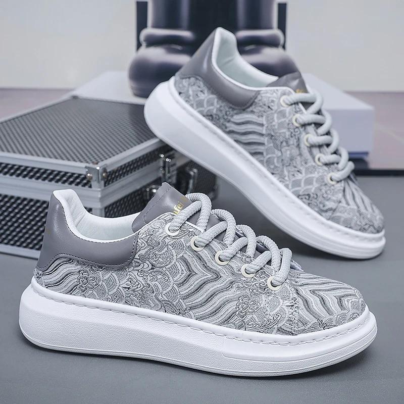 Последние повседневные кроссовки на шнуровке для пар с толстой подошвой, универсальные как для мужчин, так и для женщин, популярные парусиновые туфли для скейтбординга, размер 39-44