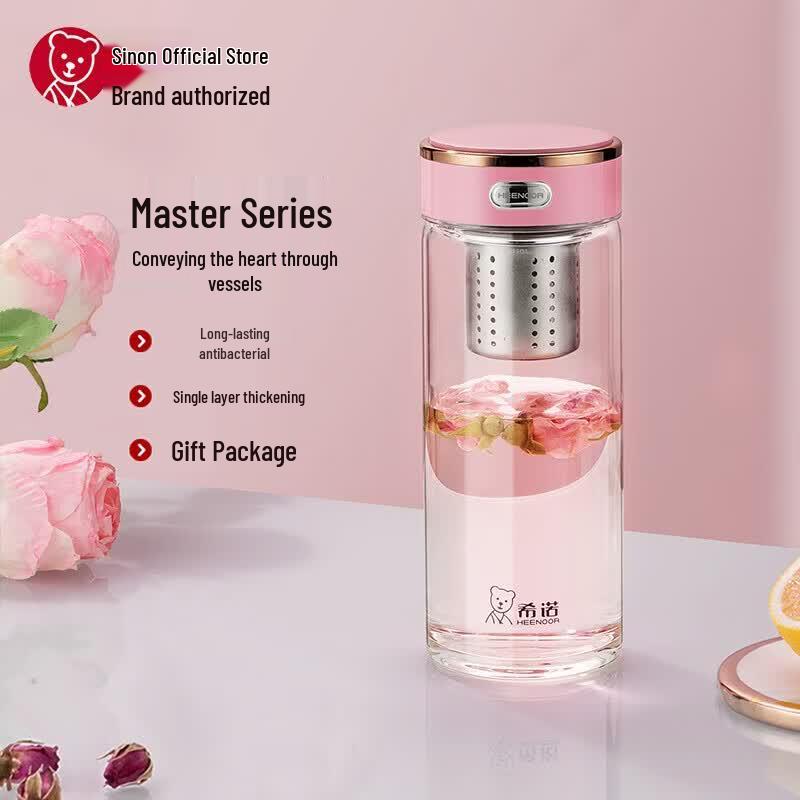 Heenoor Antibacterial Single-Layer Glass Cup