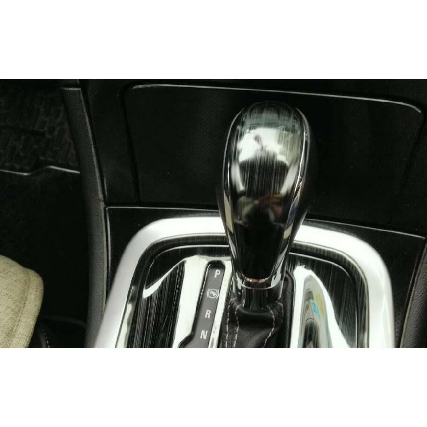 Для Buick Regal 2009-16 Декоративная рамка ручки переключения передач на центральной консоли, Черная сталь, 1 шт.