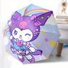 1pc Rainbow Kuromi Durable Cartoon Folding Umbrella, Portable 3-Fold Compact Umbrella for Men and Women, Suitable for Travel or Daily Use.V078