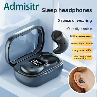 Новые Bluetooth-наушники для сна Высококачественные TWS-вкладыши Мини-наушники для сна на боку