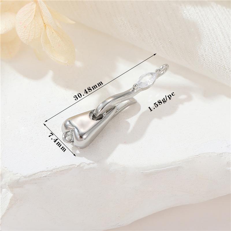 Zhongxing 14K Gold Pearl Necklace & Bracelet Clasp for DIY Jewelry