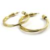 [L9618] - Gold 'Choreography' Hoop Earrings Ø 35 Mm 5 Mm