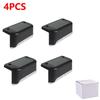 4-32pack Warm White Solar LED Step Lights Waterproof Outdoor Garden Path Stair Balcony Night Light Patio Fence Light Decoration