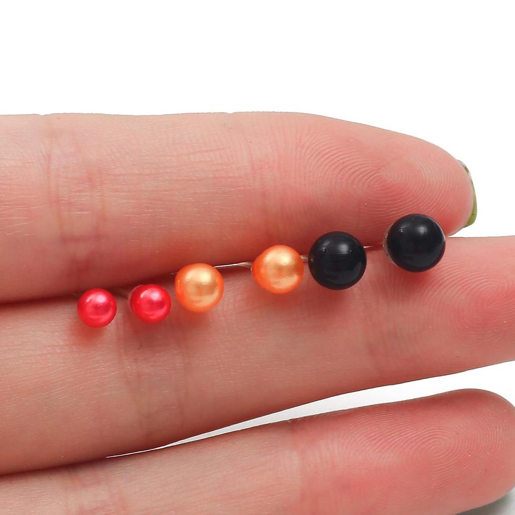 12 пар серег-гвоздиков с искусственным жемчугом, набор серег для женщин и детей с коробкой, серьги, ювелирные изделия