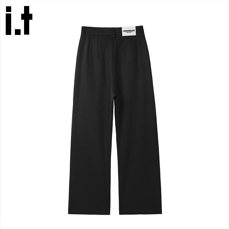 CHOCOOLATEit Men's Pleated Loose Fit Cool-Touch Trousers