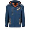 Мужская куртка софтшелл Geographical Norway ROYAUTE NAVY -ORANGE DB MEN 068 NAVY / ORANGE (WY8028H/GN-MARINE / ORANGE)