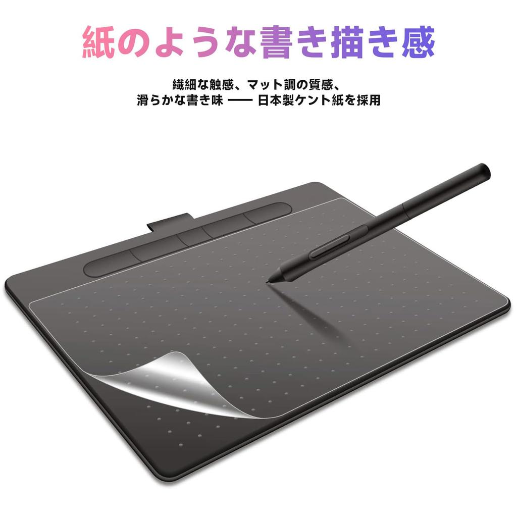 Защитная пленка LAZIRO для планшета Wacom Intuos Medium Pen Display, для рисования, ПЭТ, защита от отпечатков пальцев, воды, масла, с закругленными краями, глянцевая поверхность (2 упаковки) -