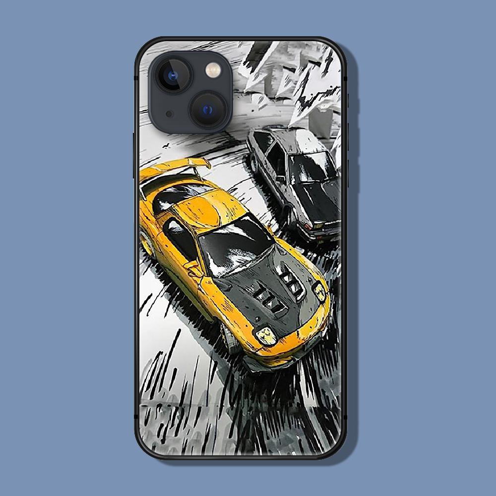 Чехол для телефона Drift Japanese Car Phone Cover Coque для iPhone Xiaomi Mi Samsung Galaxy Redmi Note AS 11 12 13 14 15 22 23 24 5G Pro Plus Max Fe Ultra