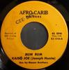 7-дюймовая пластинка KAISO JOE Bum Bum Revue KJ516 AfroCarib Reco UK CountryFolk Б/у