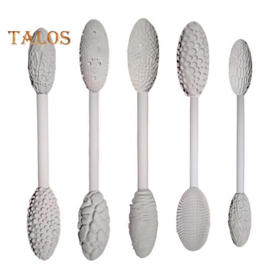 5/10 шт. Наборы текстурных инструментов, прочная конструкция, эргономичная ручка, дизайн, набор для самостоятельного создания овальных узоров, набор для моделирования