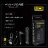 Перезаряжаемый фонарик NITECORE EDC31 с 4 уровнями яркости, блокировкой, водонепроницаемостью IP68 и 3500 люмен и выдвижным брелоком, японский ультратонкий, высокопроизводительный
