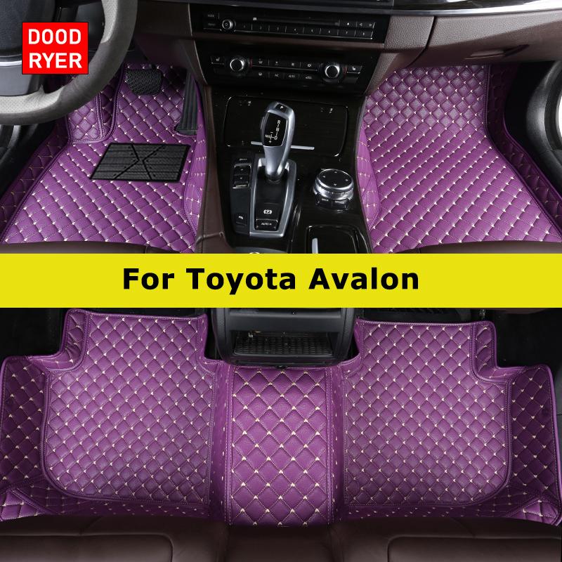 DOODRYER Custom Car Floor Mats For Toyota Avalon Auto Carpets Foot Coche Accessorie