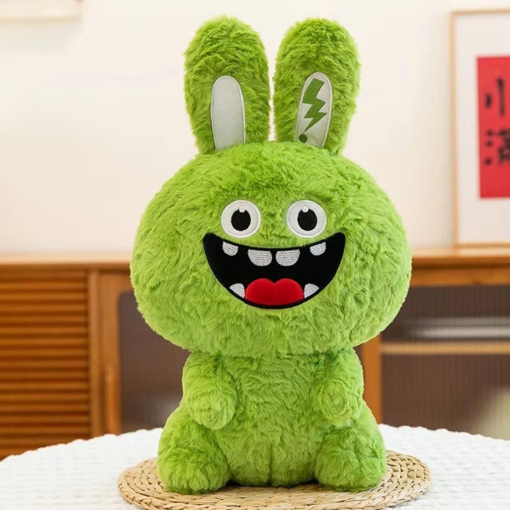 Soothing Cute Bunny Doll Adorable Hugging Companion Perfect Present Rabbit Plush Toy Home Decor