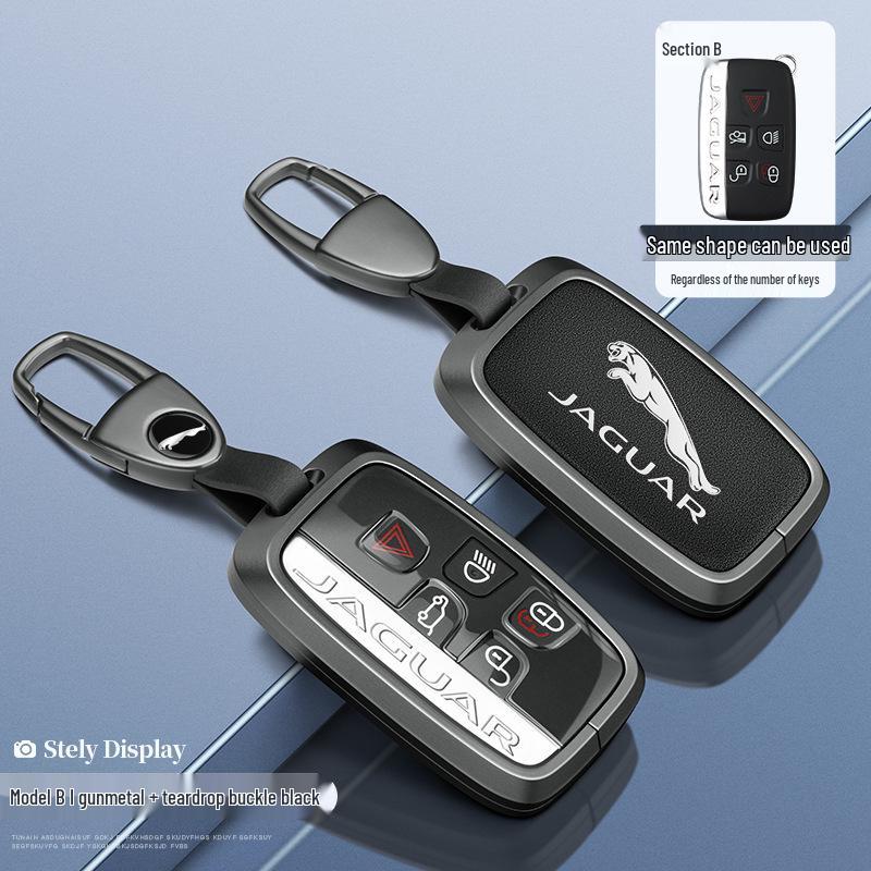Jaguar XEL, Range Rover Velar, Discovery Sport, and Defender Premium Metal Key Case