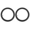 2PCS 2.50‑17 Tire Inner Tube with Right Angle Valve Stem Replacement for Baja 110cc 125cc 140cc Pit Dirt Trail Bike