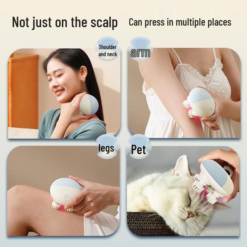 Hezheng Cat Claw Scalp Massager
