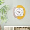 Wooden Wall Clock Watch Gift Living Room Decoration Silent Hanging for Party Cafe