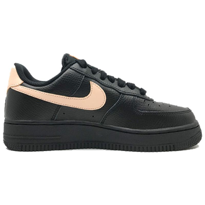 Nike Женские кроссовки Air Force 1 Low '07 Le Черный Оттенок Малинового 315115-039
