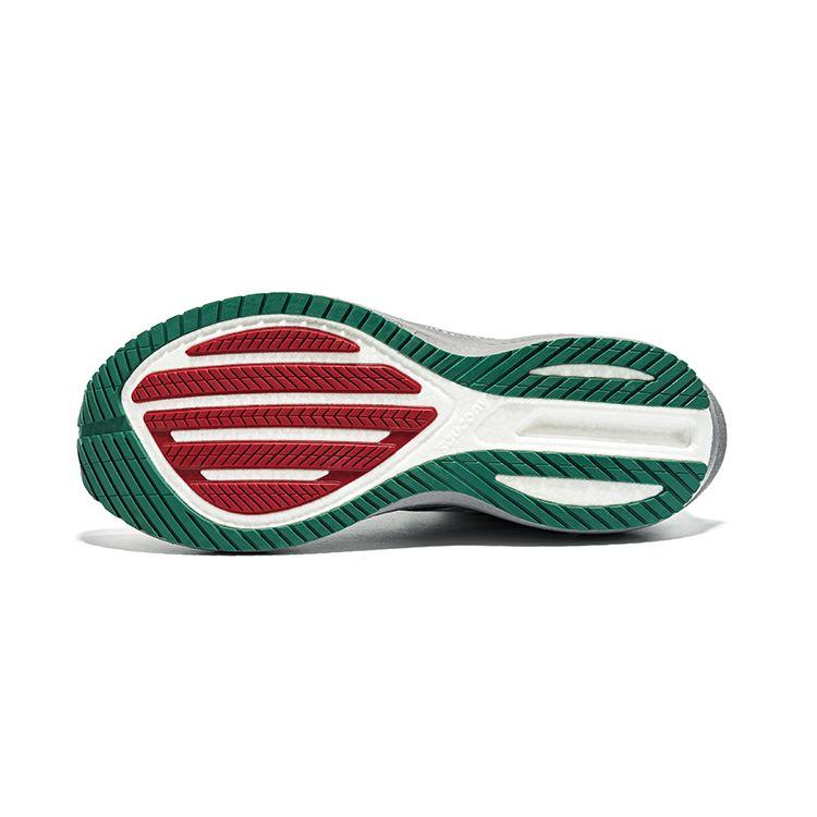 SAUCONY Triumph 21 Удобные Амортизирующие Прочные Дышащие Низкие Повседневные Кроссовки для Города и Бега Унисекс Серо-зеленые S20881-215