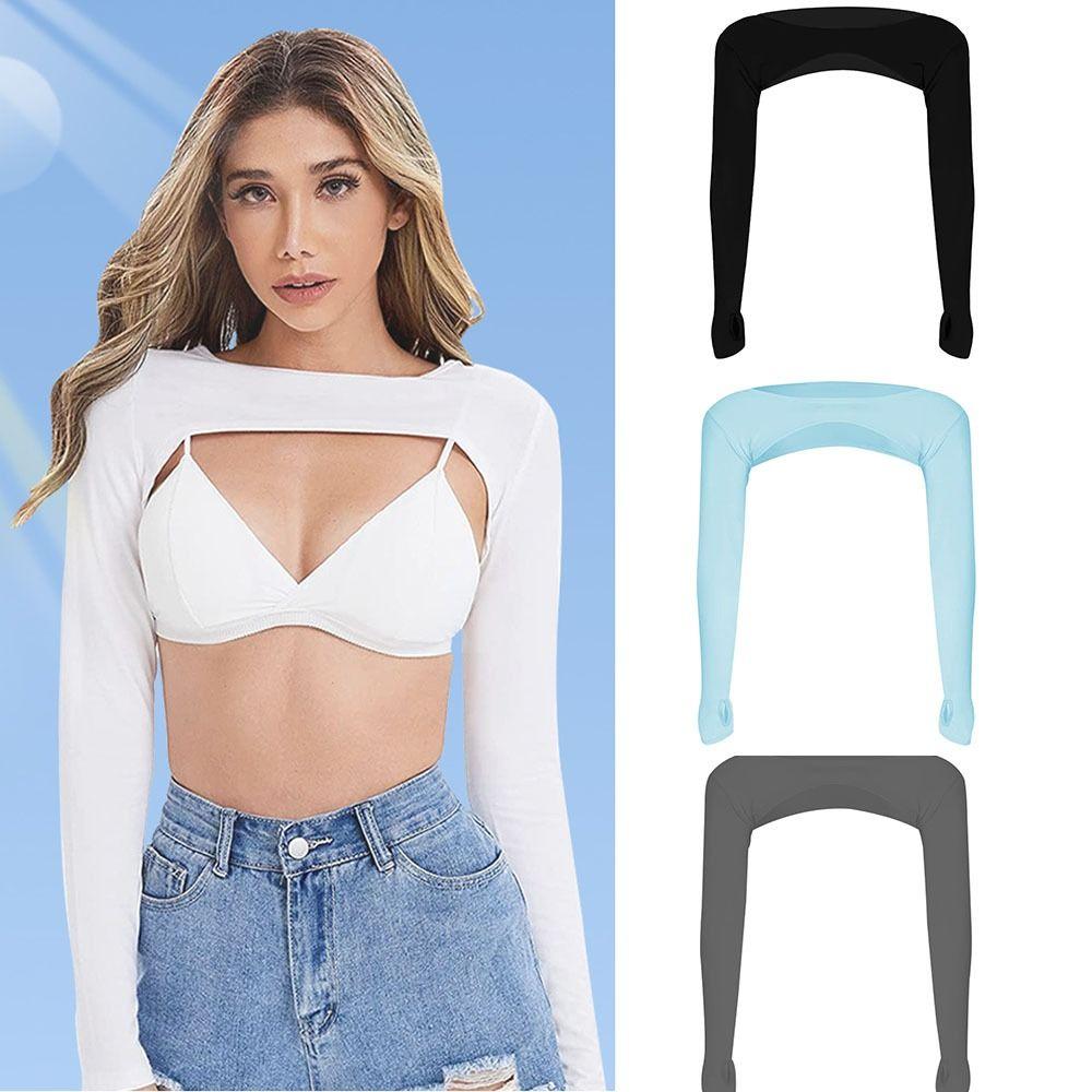 Полиэстеровая толстовка из ледяного шелка, единый размер, корректирующее белье, новая шаль с защитой от УФ-лучей, женская