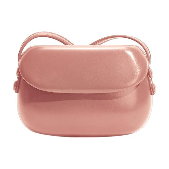 Women Crossbody Bag Smooth Faux Leather Waterproof Solid Color Adjustable Shoulder Strap Lightweight Portable Small Magnet Closure Lady Handbag KTY