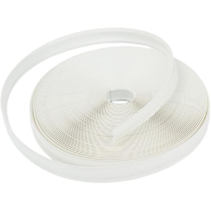 Винтажная виниловая отделочная молдинг для дома на колесах, 1 дюйм, белый, для дома на колесах, кемпера, прицепа для путешествий, крышка для винтов, угловой желоб, наружный шов, край крыши, направляющая, сверхпрочная отделка(25