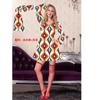 New80Halloween COS Hip-hop women's printed disco hippie costume for nightclub stage performances