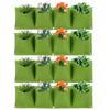 Planting Plant Cultivation Planting Cloth Plant Cultivation Bag Wall-mounted Planter, Bag, Pot, Cultivation, Wall-mounted Planter, Felt, Bag,