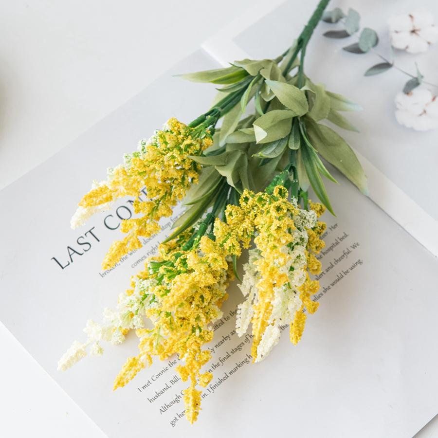 Искусственный лавандовый пенопластовый цветок, ваза для семейной комнаты, рождественский свадебный букет, украшение арки из садовых роз, аксессуары для скрапбукинга