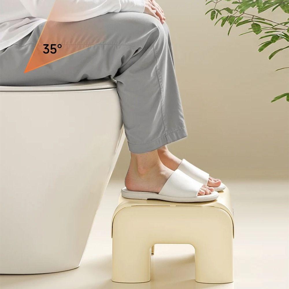 Waterproof Bathroom Foot Stool Anti-Slip Children's Toilet Stool Pregnant Woman