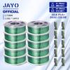 JAYO 10Rolls SILK PLA+ 3D Filament 1.75mm SILK PLA Rainbow  Filament for FDM 3D Printer SILK Dual & Triple 3D Printing Materials
