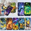 Мультяшный чехол Pokemon для Samsung Note 20 10 S25 Plus Ultra Lite FE M20 M21 M30 M31 M51 A11 A26 A51 A52 A53 A56 A70 A71 A72 A73