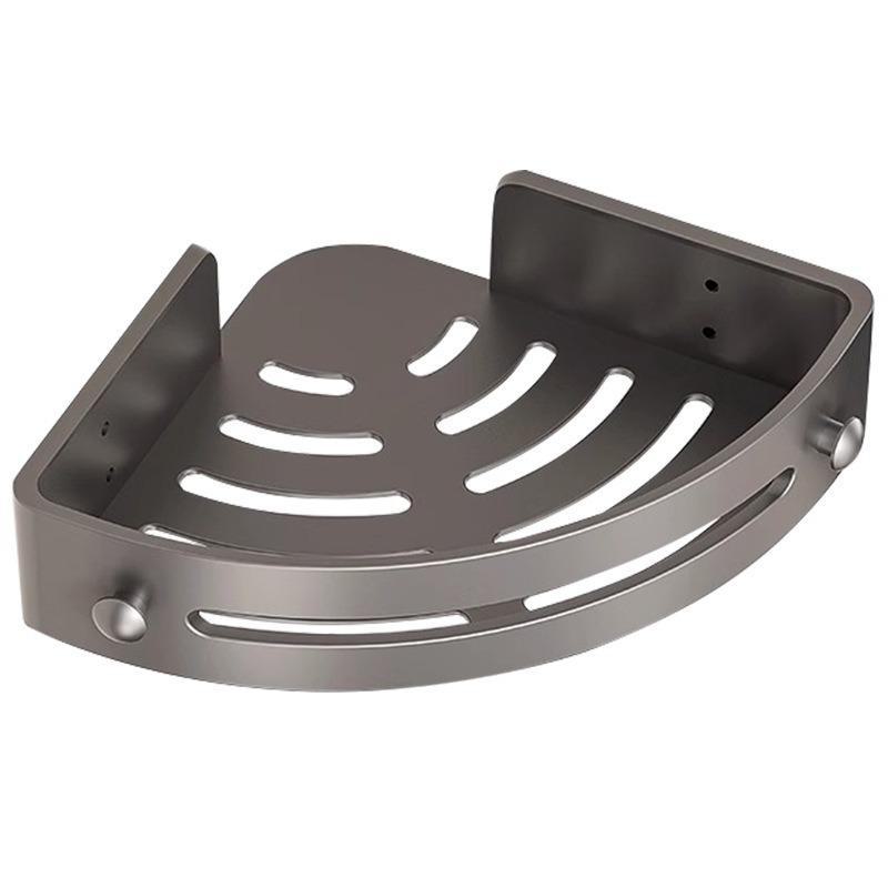 Gao Wenhai Punch-Free Wall-Mounted Bathroom Rack - Triangular Storage Basket