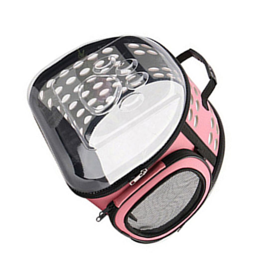 Прозрачные переноски для кошек Портативный дорожный рюкзак для питомцев Многофункциональная складная переноска для питомцев для маленьких питомцев собак кроликов