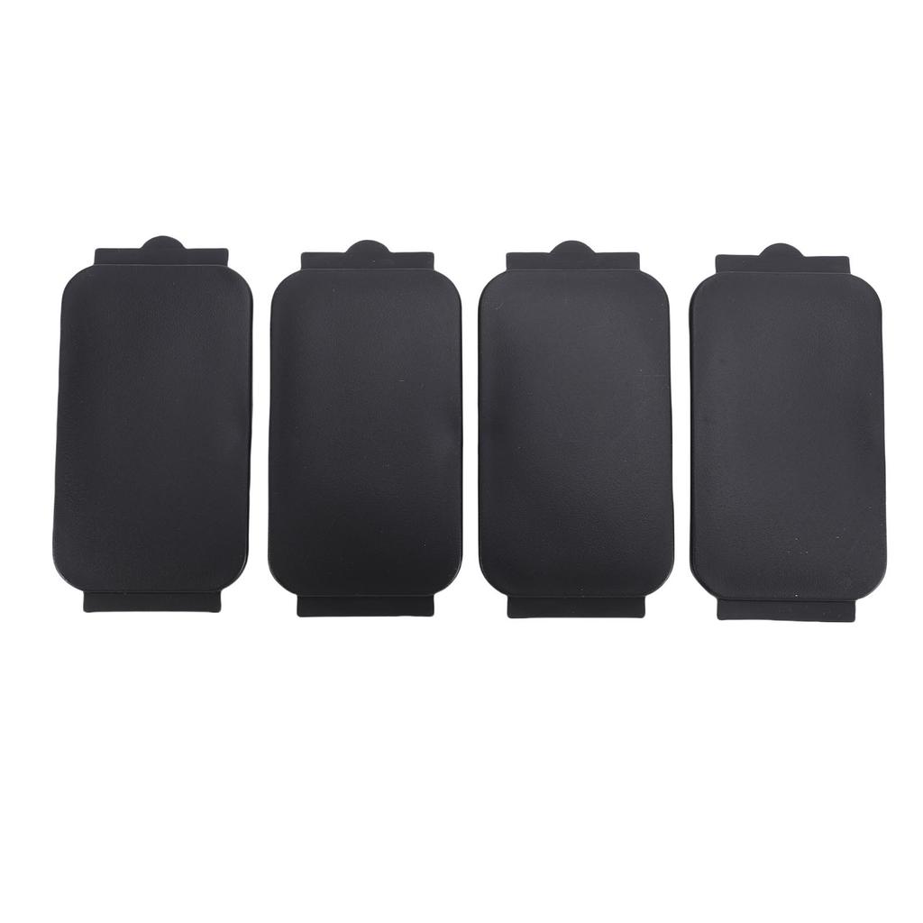 4PCS Truck Bed Rail Caps FL3Z99290D90AB Plastic Bedrail Insert Plug Box Stake Pocket Cover Replacement for F 250 F 350