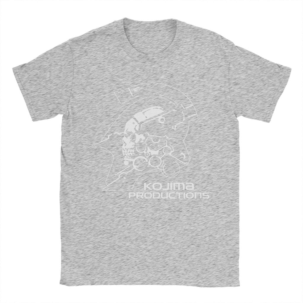 Unisexs Death Stranding Kojima Productions TShirts Pure Cotton Top Tees Summer Short Sleeve T Shirt O Neck Tee Shirt