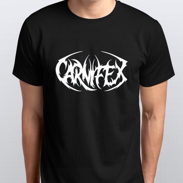 CARNIFEX T-SHIRT sizes S M L XL XXL colours Black, White
