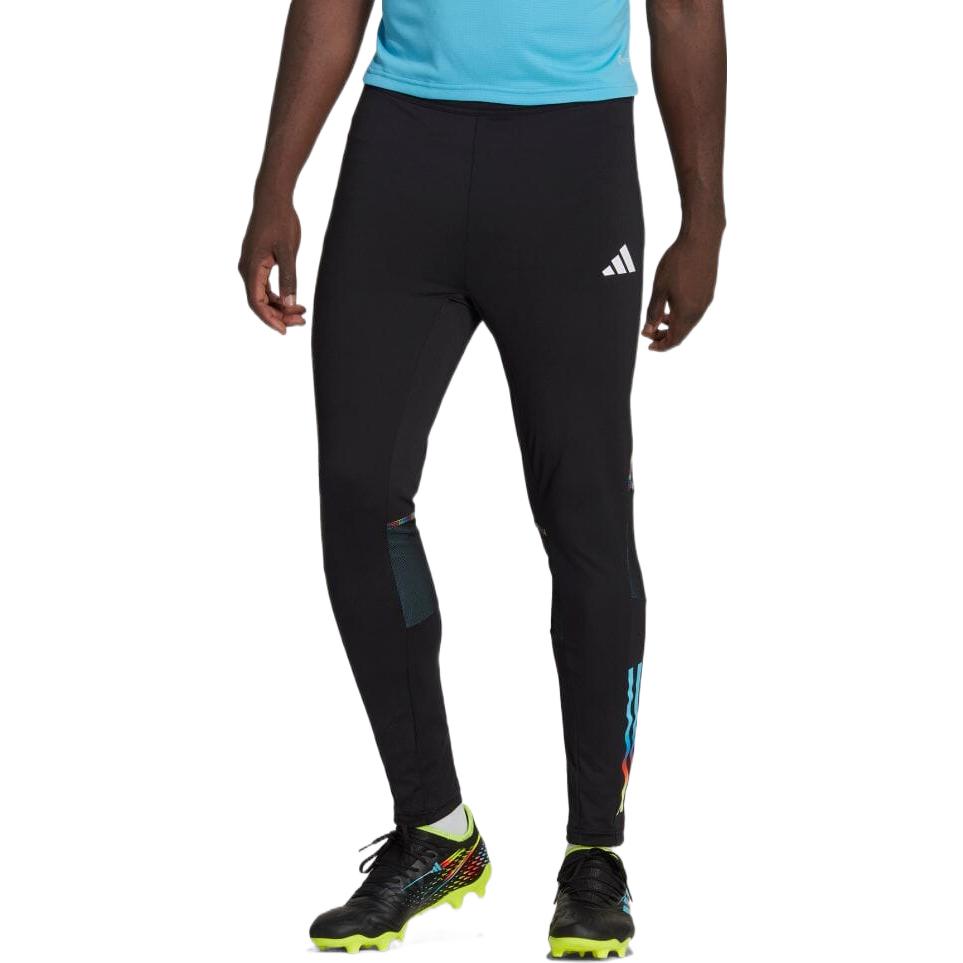 Adidas Мужские облегающие брюки средней посадки, черные HC1414