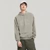 Fear of God Essentials Нейлоновый флисовый свитер с капюшоном Seal/Seal Мужские топы Серый 202SP244325F