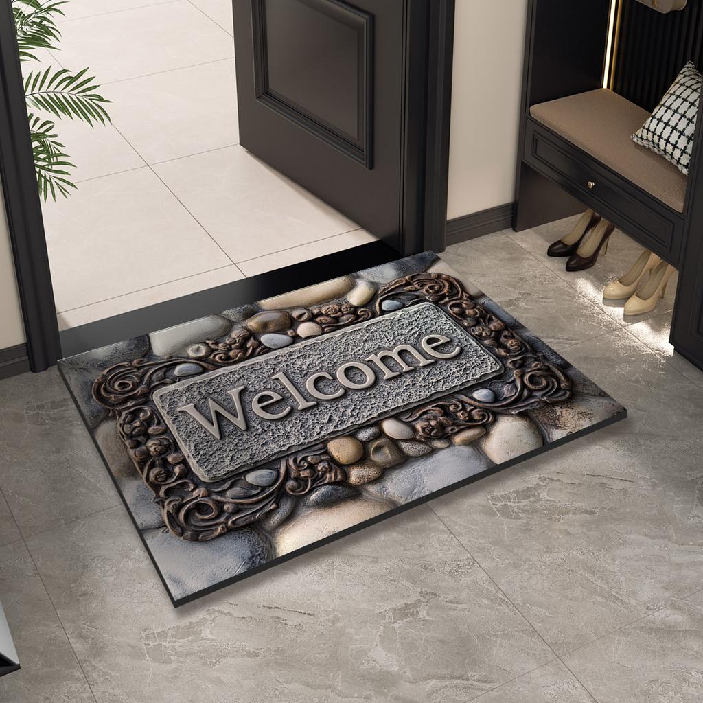 Винтажный приветственный коврик для входной двери, уличный коврик для прихожей, ковер для пола, коврик для ног, ковер для коридора, коврик для пола, коврики для ванной, коврики для ванной, моющиеся
