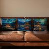 Korea Foguo Temple Cushion Cover Soft Reversible Durable Pillow Cover MultiScene Use for Home Car Daily Comfort