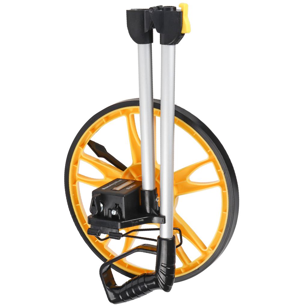 Foldable Mechanical Distance Measuring Wheel Measure Road Land Builders Workers